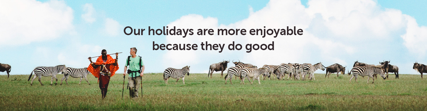All our holidays support local communities & nature – bringing you closer to both